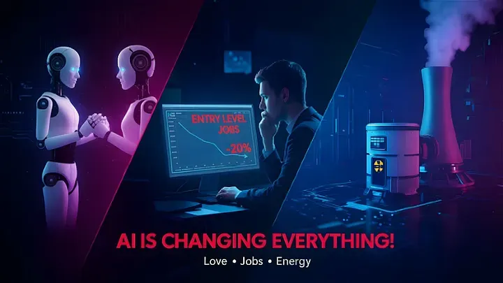 AI Is Reshaping Love, Work, and Power Grids at the Same Time