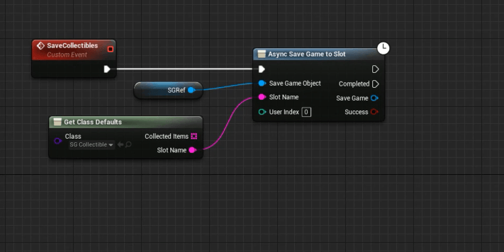 Blueprint: persist collected IDs