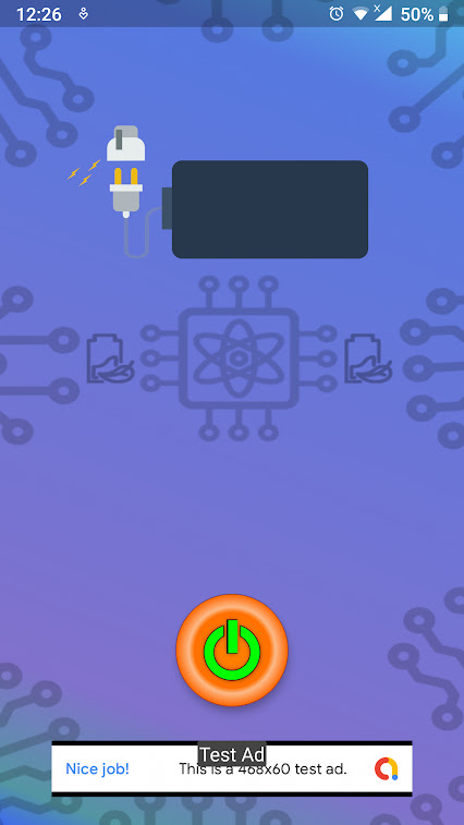 Battery Saver Interface - Main Screen