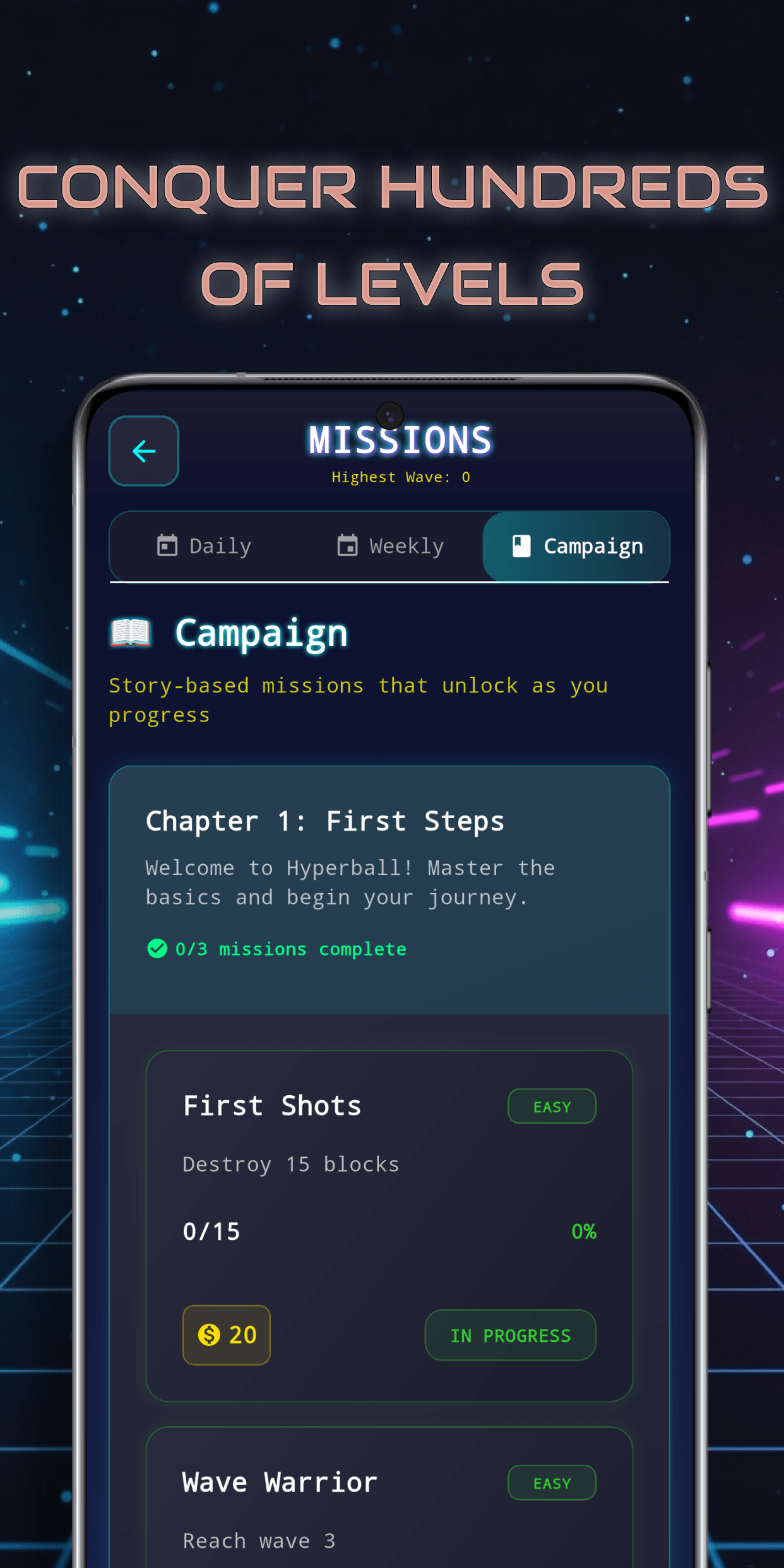 Conquer Hundreds of Levels