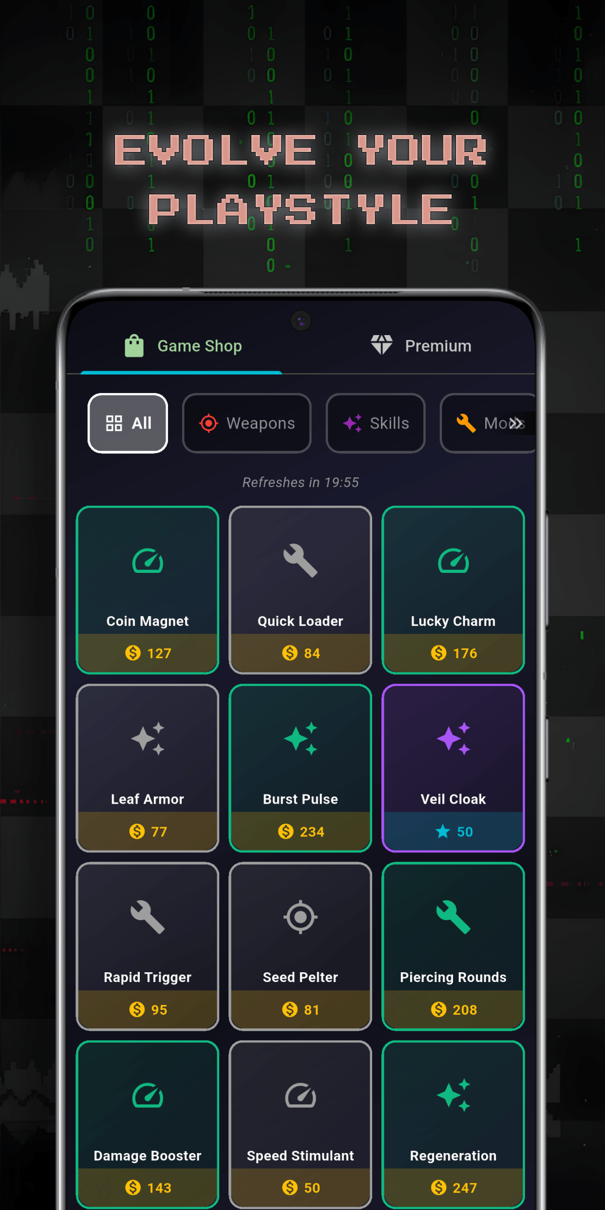 Evolve your playstyle