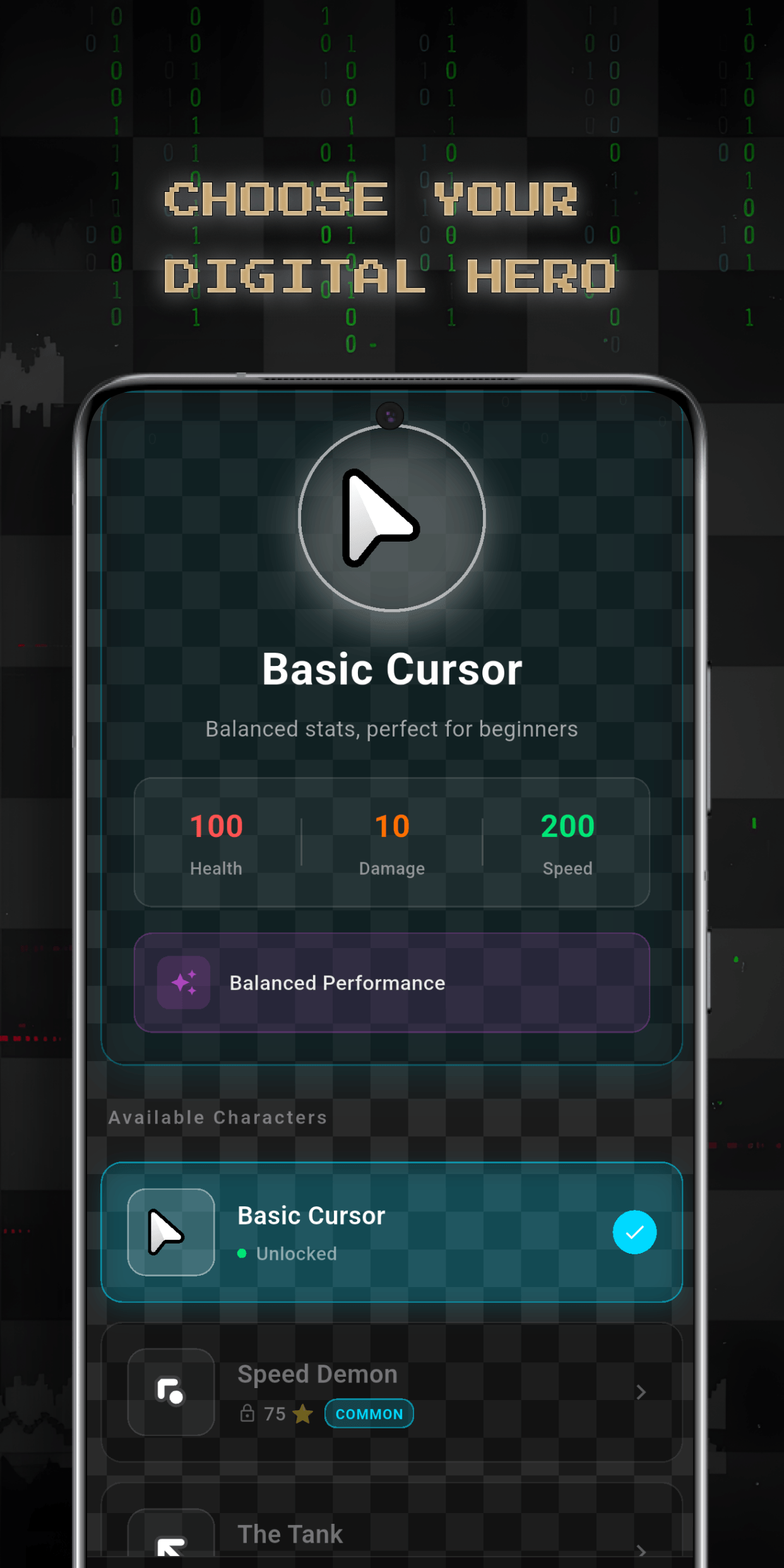 Choose your digital hero
