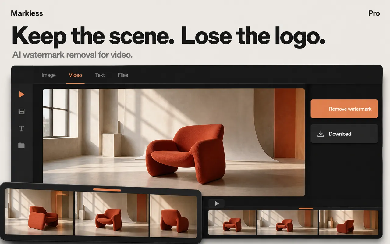 Markless Video Studio running in-browser with WebCodecs