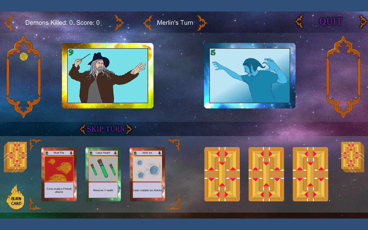Merlin War Gameplay Screenshot 2