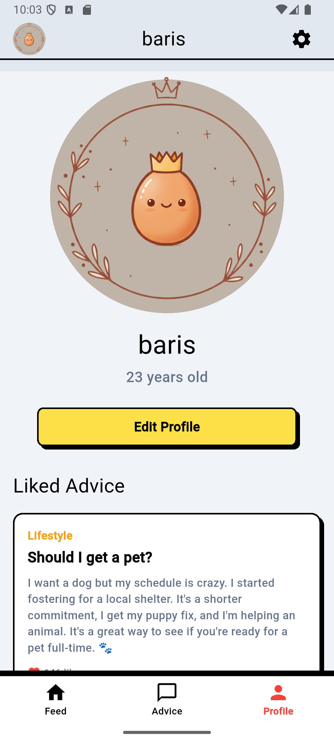 Advice Submit Form