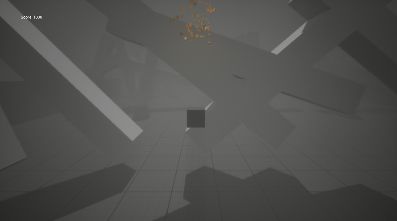 OburRun game over screen