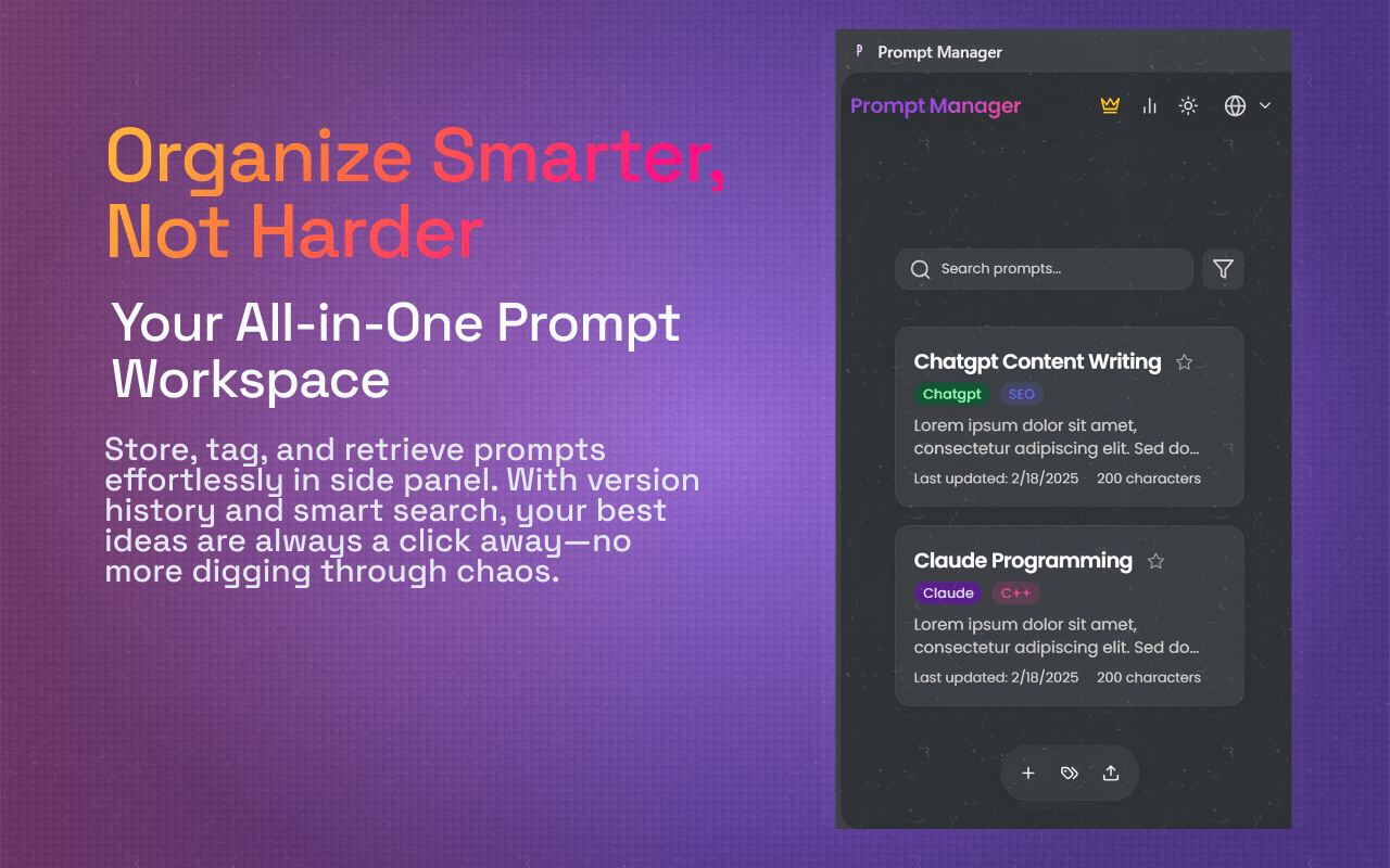 Prompt Flow Main Interface